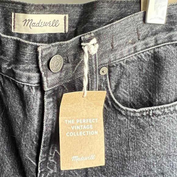 Madewell Black Perfect Vintage Jean - NWT - Picture 12 of 13